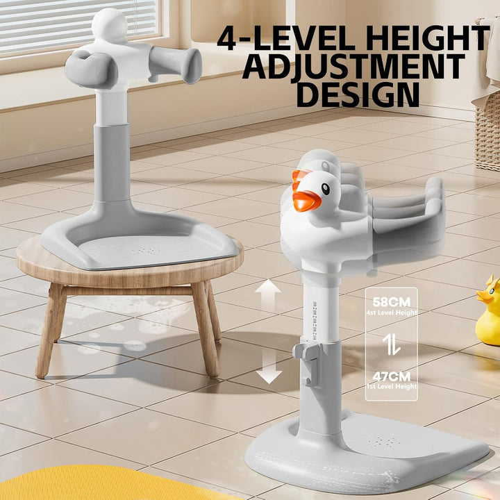 Baby Dusche Ständer – Einstellbarer Baby Shower Stand Support mit AntiRutsch-Basis,Einstellbarer Dus