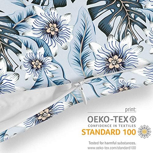 VOID Passion Flower Kissenbezug Kissenhülle Sofakissen Kissen Deko Outdoor-Kissen Dekokissen, Kissen