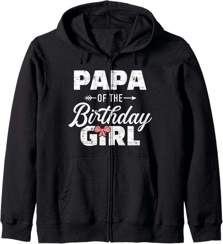 Papa vom Geburtstagskind für Vater Kapuzenjacke