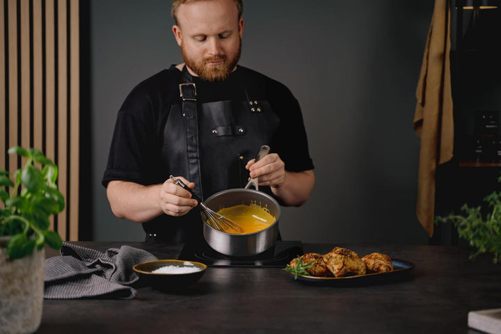 Onyx Cookware ZERO Saucentopf 14 cm – Natürliche Antihaft aus Edelstahl | Ohne chemische Beschichtun