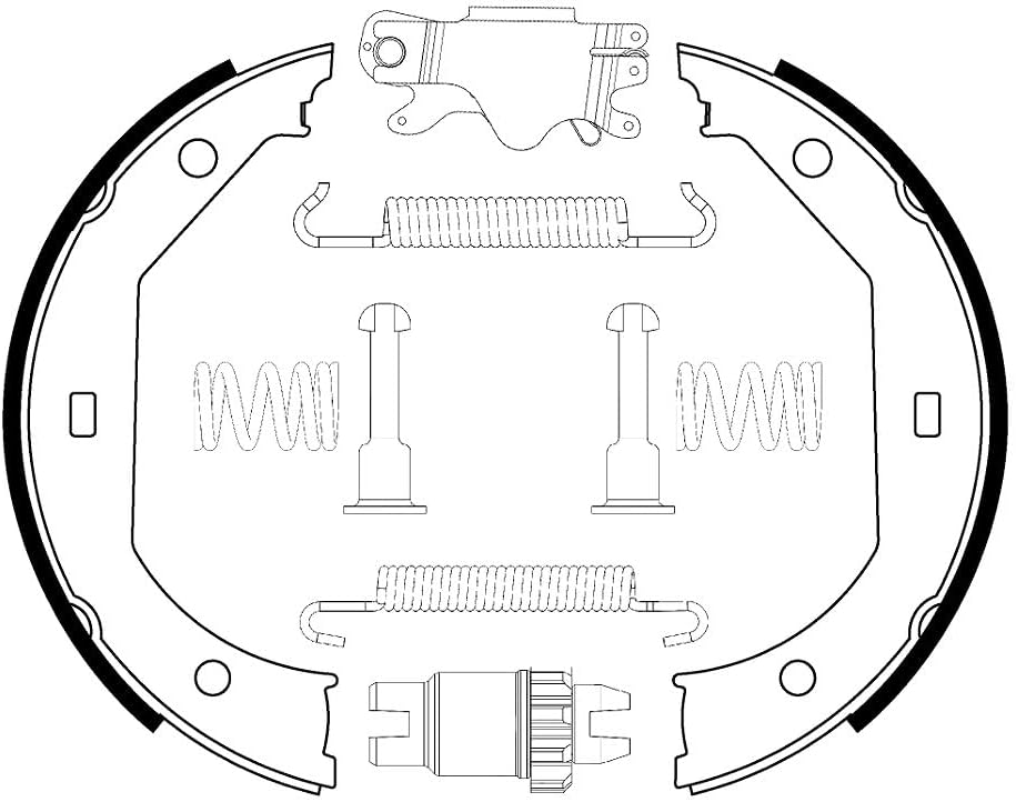 Bosch Bremsbackensatz, Feststellbremse 0 204 113 806