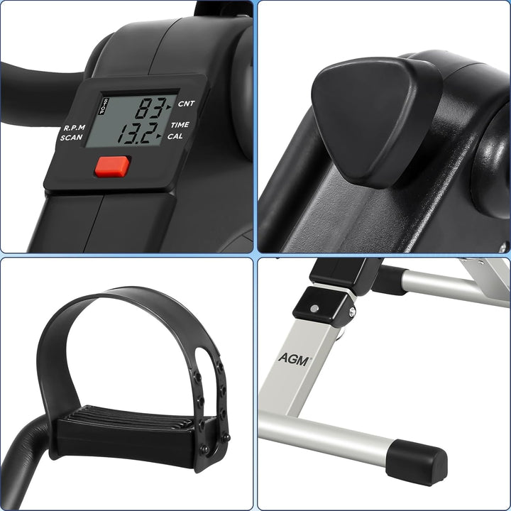 AGM Mini-Heimtrainer Fahrrad, Arm und Beintrainer Fitnesstrainer, Fitness, Hometrainer Bewegungstrai