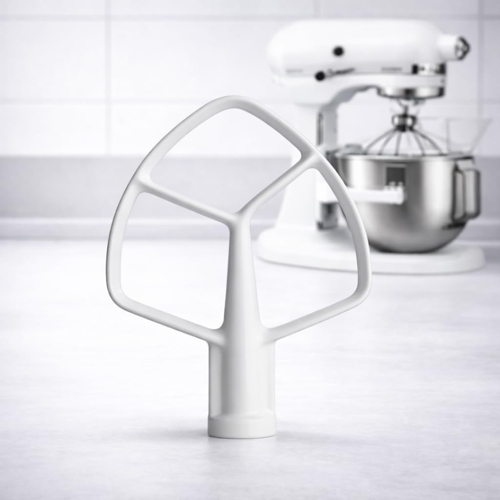 Flachrührer passend für KitchenAid Heavy Duty Küchenmaschinen 5KPM50 – Spülmaschinenfest