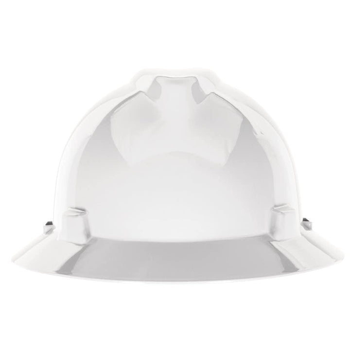 MSA 454733 V-Gard Vollkrempe Hard Hat mit Staz-on Pinlock Aufhängung | Polyethylen-Schale, überlegen