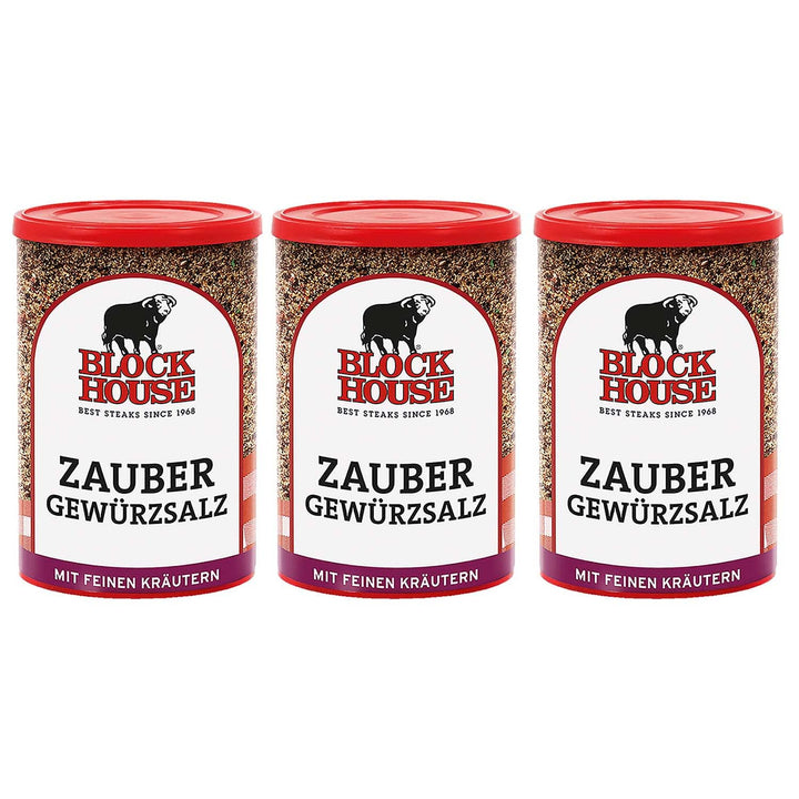 Block House Zaubergewürz 3x 280g Gewürzmischung – in Restaurantqualität 280 g (3er Pack), 280 g (3er