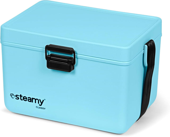 Steamy Outdoor Classy 12 Kühlbox 35.6 x 25.2 x 23.2 cm (l x b x h) Blauw, 35.6 x 25.2 x 23.2 cm (l x