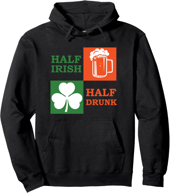 St. Patricks Day Saufen Festival Bier Grün Irisch Geschenk Pullover Hoodie