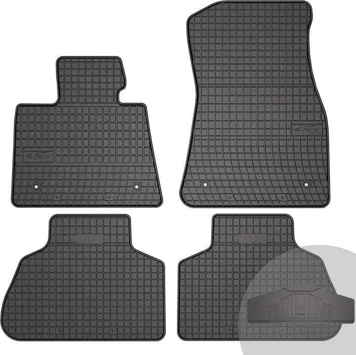 FROGUM EL Toro Gummimatten Ganzjähriges-Set von Autofussmatte Auto Fussmatten für BMW X5 F15 2013-20
