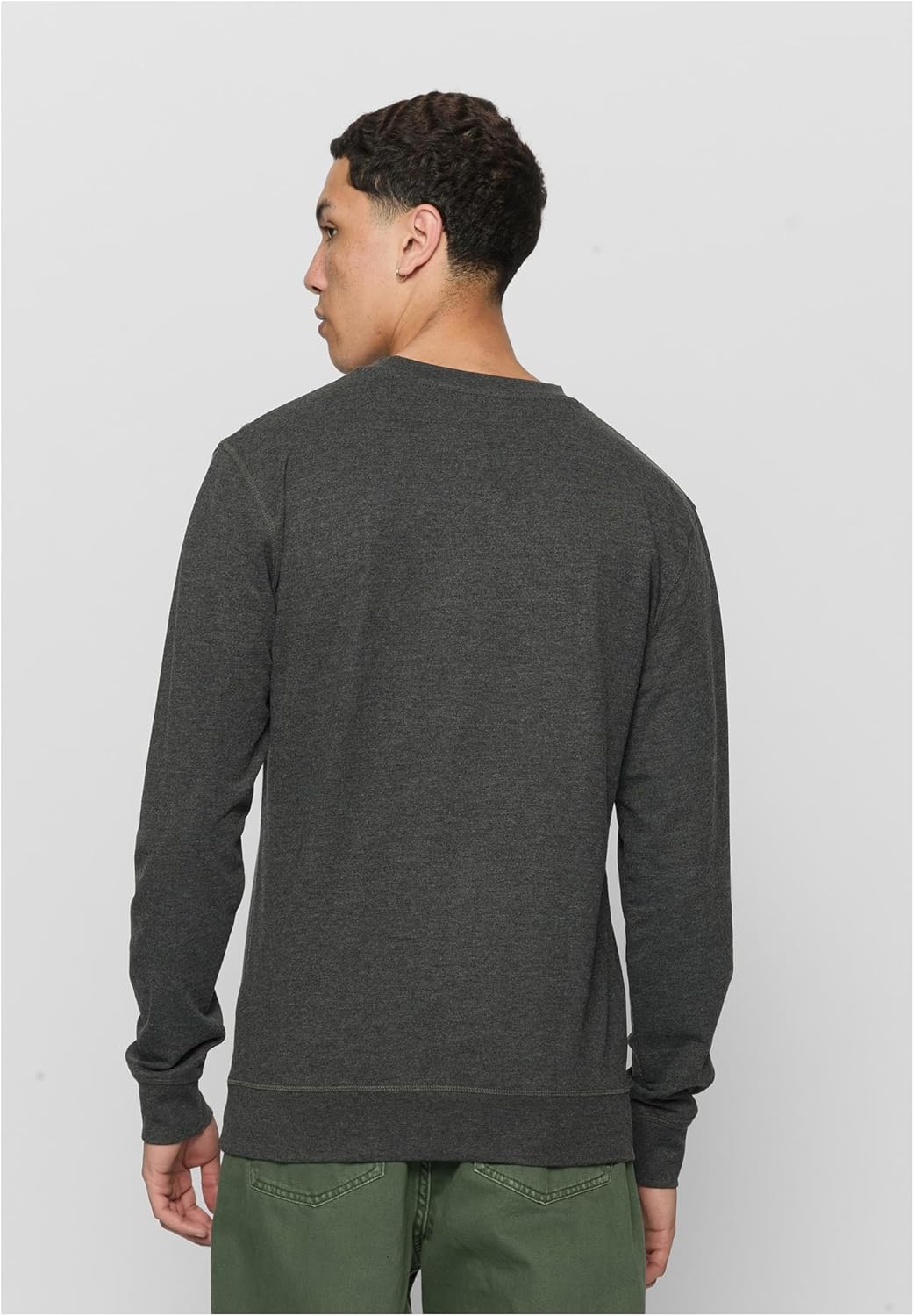 Mister Tee Herren Trust 2.0 Crewneck, Charcoal