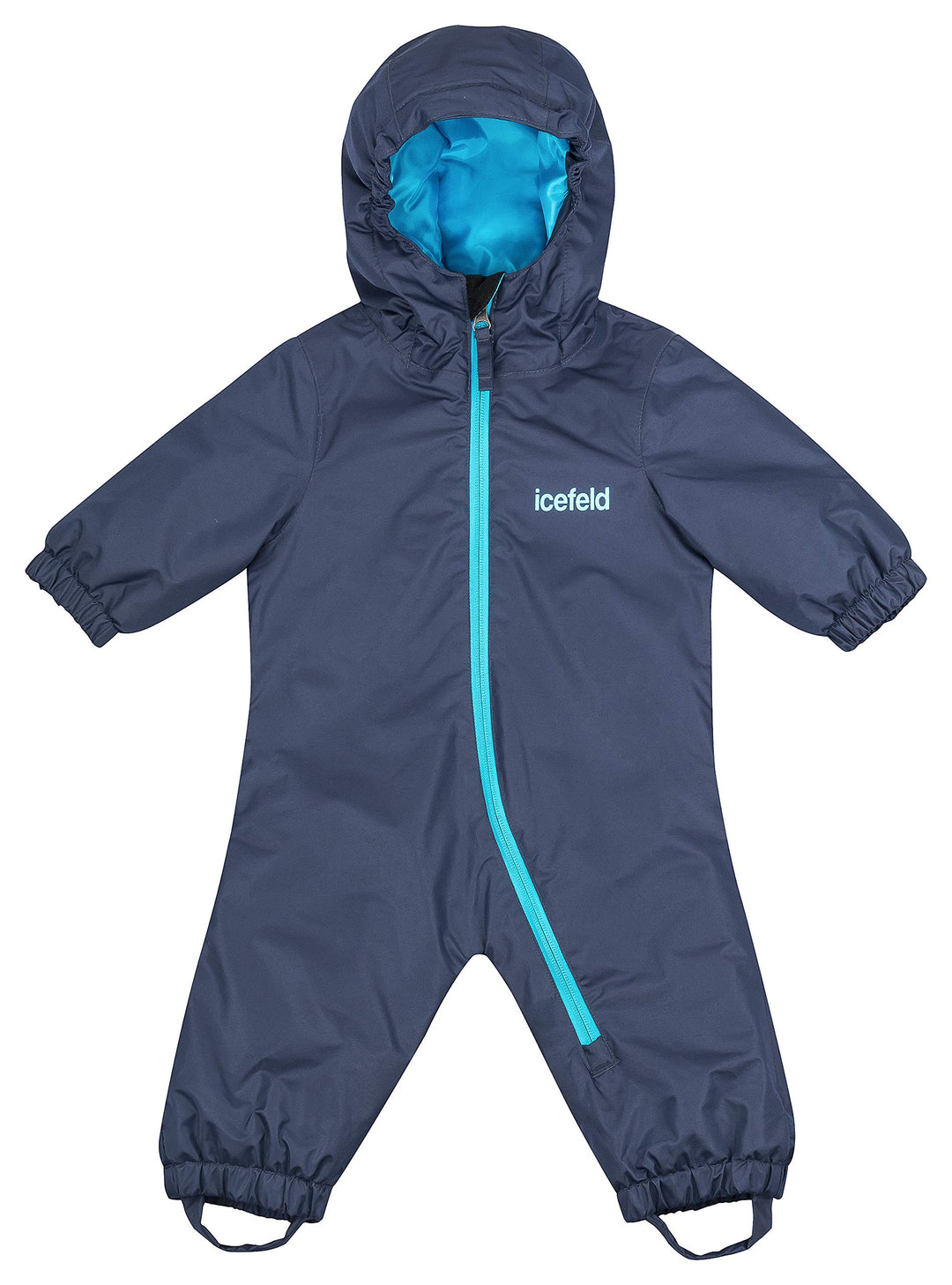 icefeld Schneeoverall/Skianzug für Babys und Kinder (Mädchen und Jungen) 62-68 marine, 62-68 marine