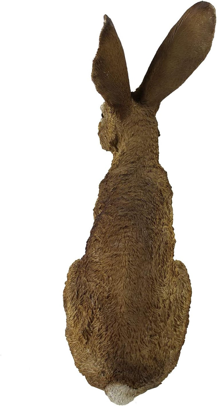 Arnusa Tierfigur Feldhase lebensgross 51cm Gartenfigur Hase Rammler Gartendekoration