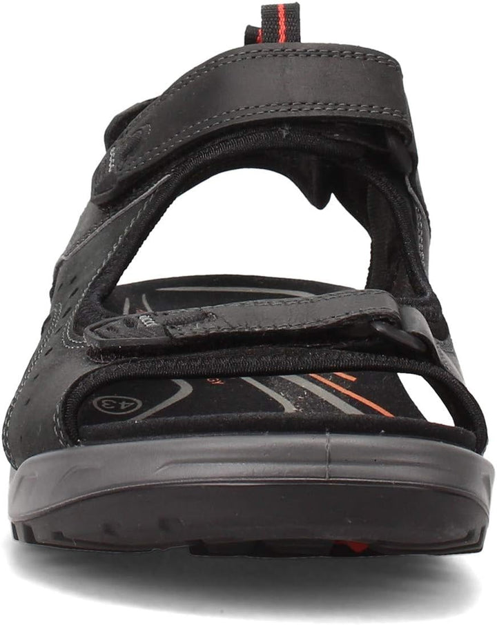 ECCO Herren Yucatan Sandal 41 EU Schwarz, 41 EU Schwarz