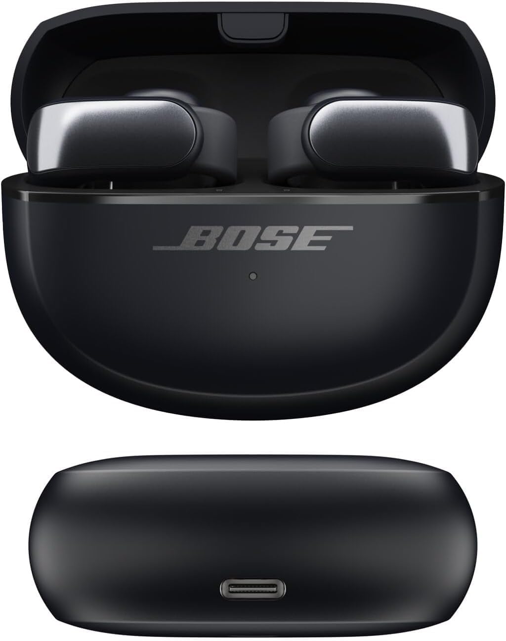 Bose Ultra Open Earbuds mit Bluetooth und OpenAudio Technologie, Clip On Kopfhörer, kabellose Open E