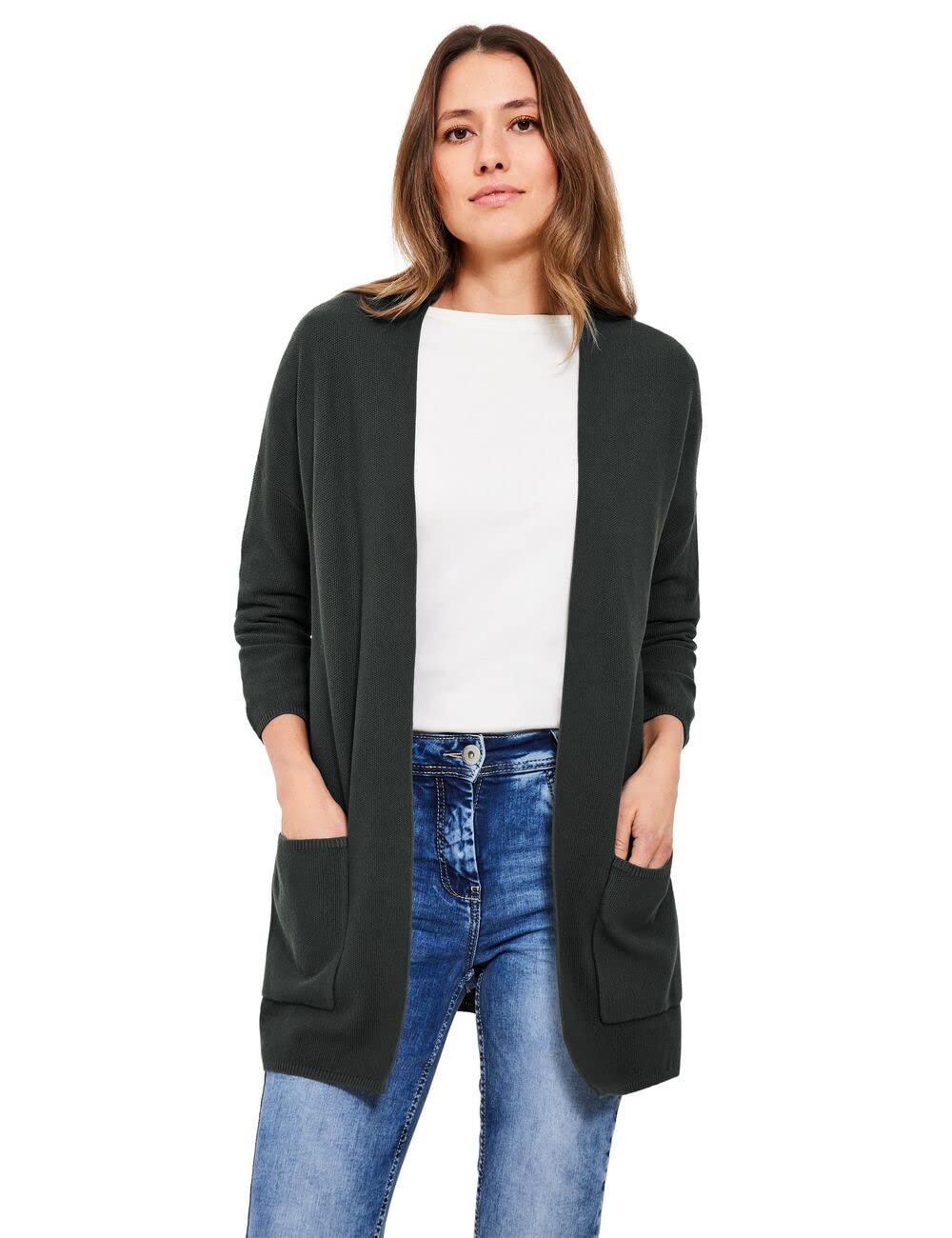Cecil Damen Longcardigan, Easy Khaki