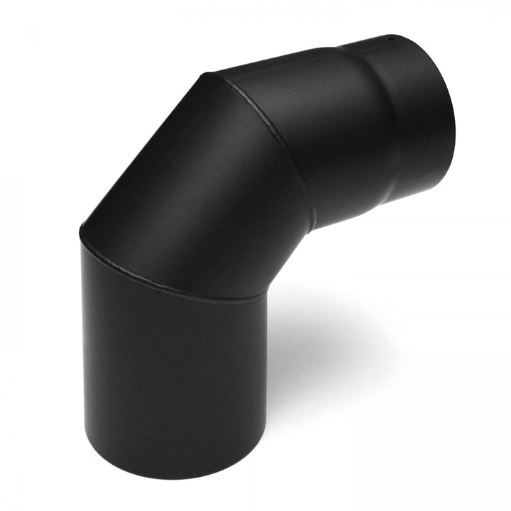 raik SH019-120-sw Raik Rauchrohrbogen/Ofenrohr 120mm - 90°