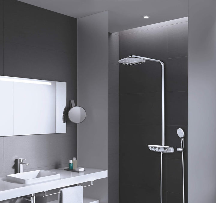 GROHE Rainshower SmartControl Duo 360 - Duschsystem mit Thermostatbatterie (Wandmontage, 3 Strahlart