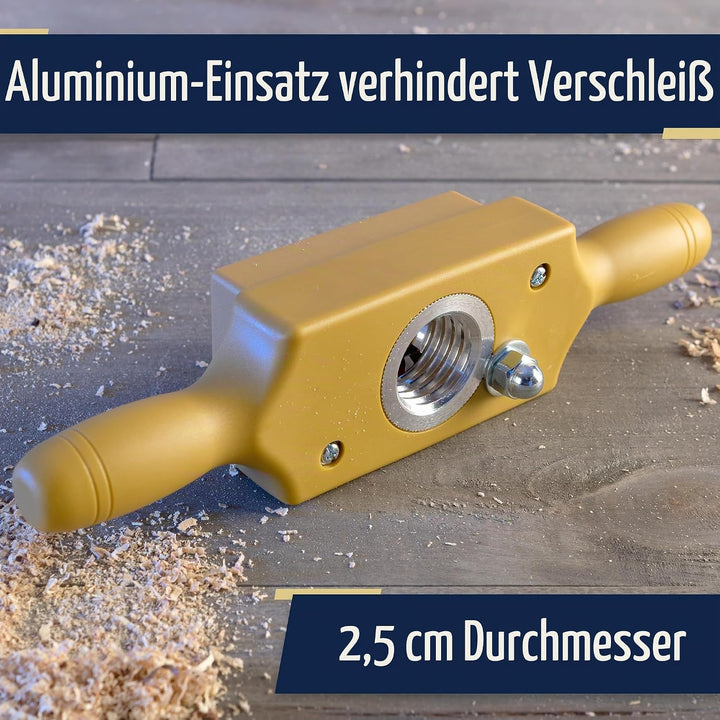 Kings County Tools Gewindeschneider-Set, 2,5 cm Grösse, schneidet männliche und weibliche Holzgewind
