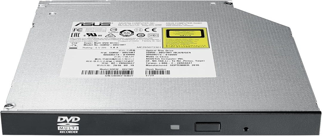 Asus SDRW-08U1MT ATA/SATA, UltraSlim DVD Brenner