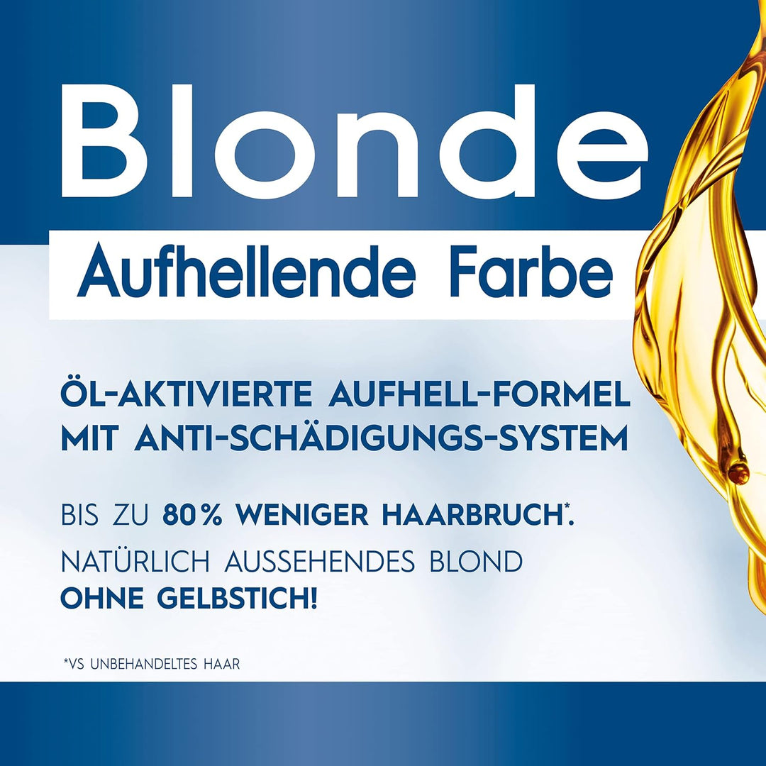 Blonde aufhellende Farbe 10.1 Aschblond (142 ml), Haarfärbemittel für Öl-aktiviertes Haare Aufhellen