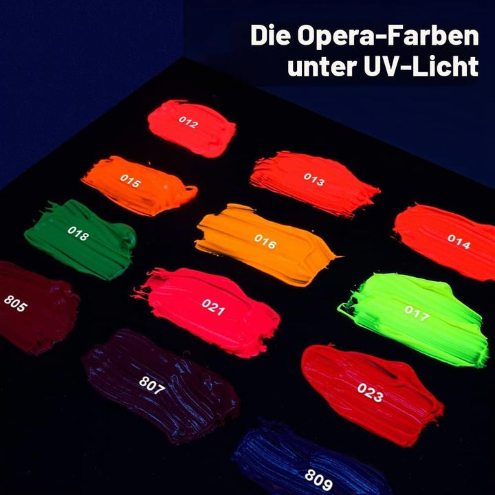 Paul Rubens Ölfarben, 12 Neonfarben mit hoher Sättigung, 50 ml grosse Tuben, schnellere Trocknungsze