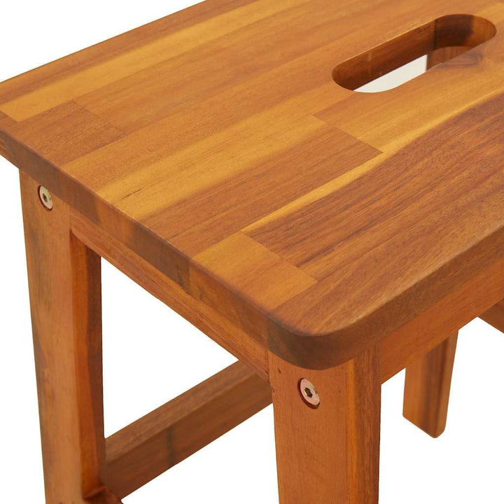 vidaXL Tritthocker 2 Stufen, Hocker für Küche Wohnzimmer, Sitzhocker für Kinder Erwachsene, Gartenho