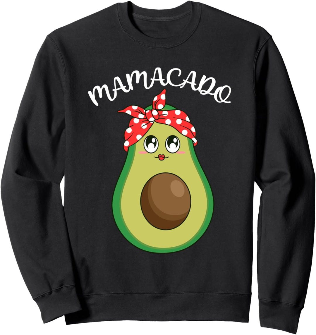 Mamacado Avocado Schwangerschaft schwanger Sweatshirt
