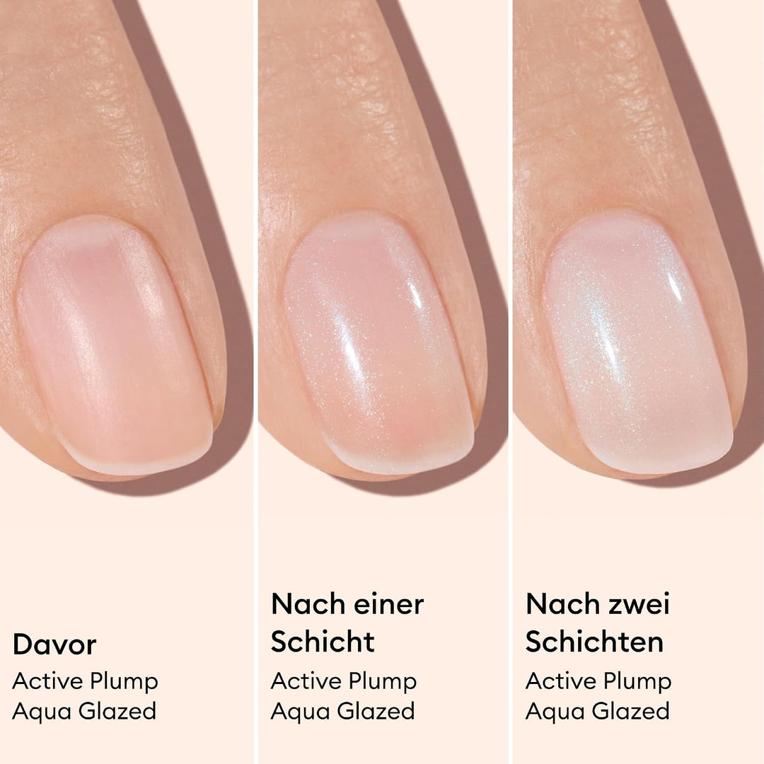 Active™ plump Aqua glazed, Aqua Glazed