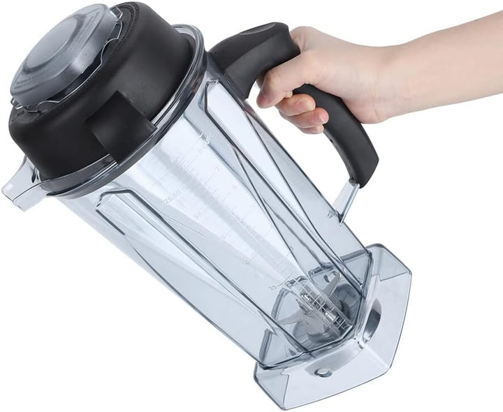 Klare Mixer Behälterteile Obstmischer Cup Mixer Zubehör Cup Blade Deckel Fit für Vitamix