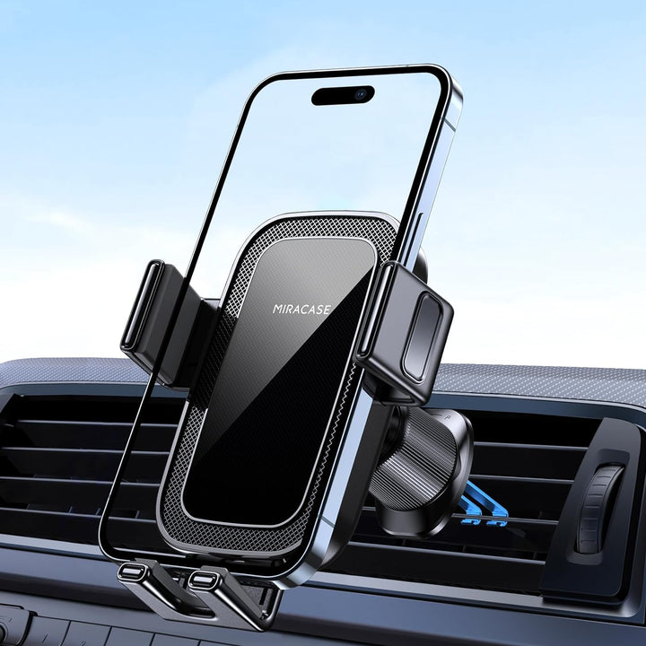 Miracase Handyhalterung Auto Rutschfester KFZ Handyhalter fürs Auto Lüftungsschlitze, Universelle Sm