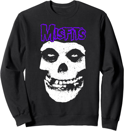 Misfits – Skull Purple Logo Sweatshirt