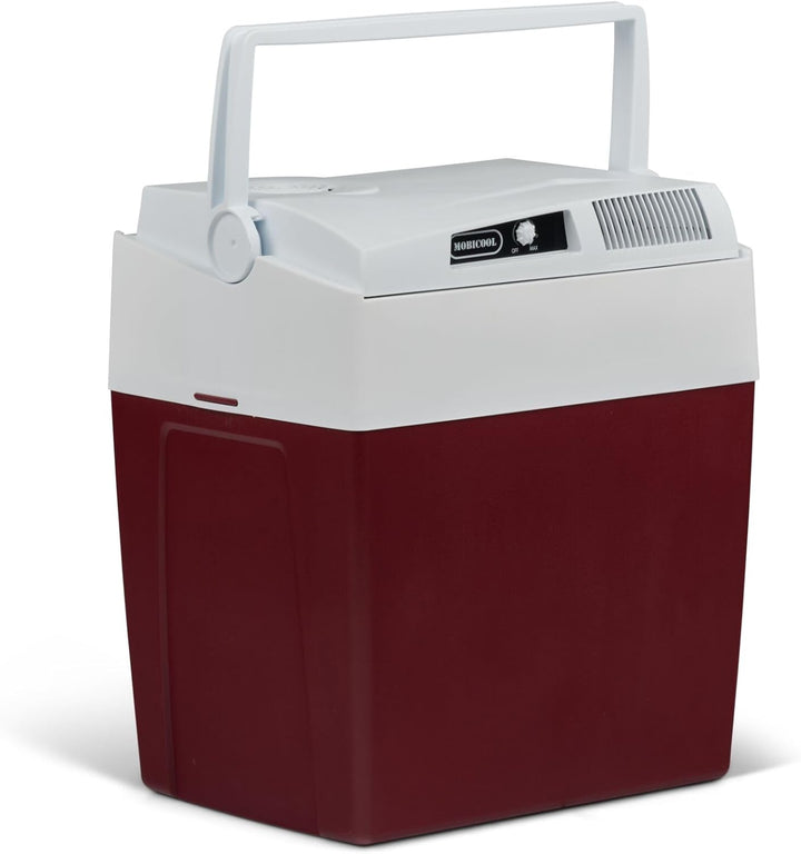 Mobicool ME27 elektrische Kühlbox 26L – 12V und 230V – Tragbare Camping Kühlbox für Auto, Wohnmobil,