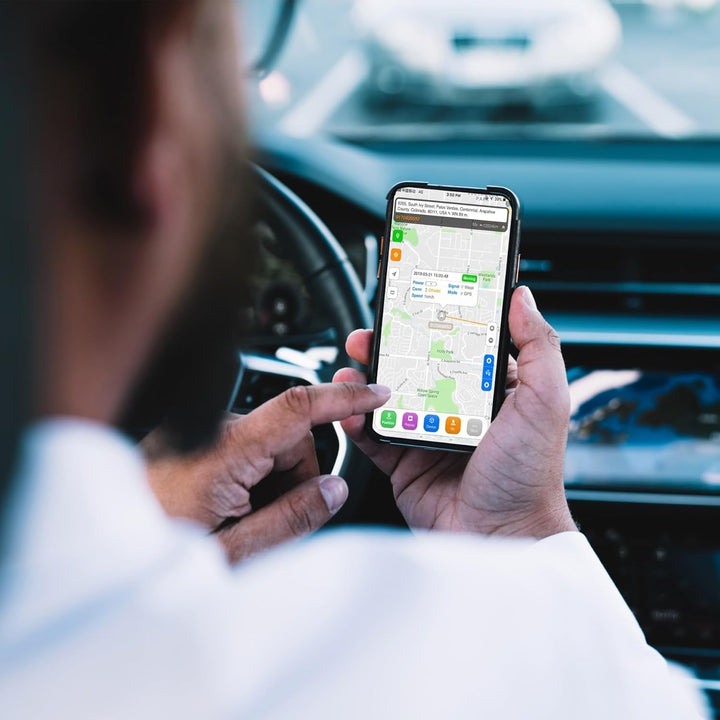 Retoo GPS-Tracker für Auto Motorrad Roller mit SMS, Wasserdichter, Android/iOS App, Präzise Lokalisi