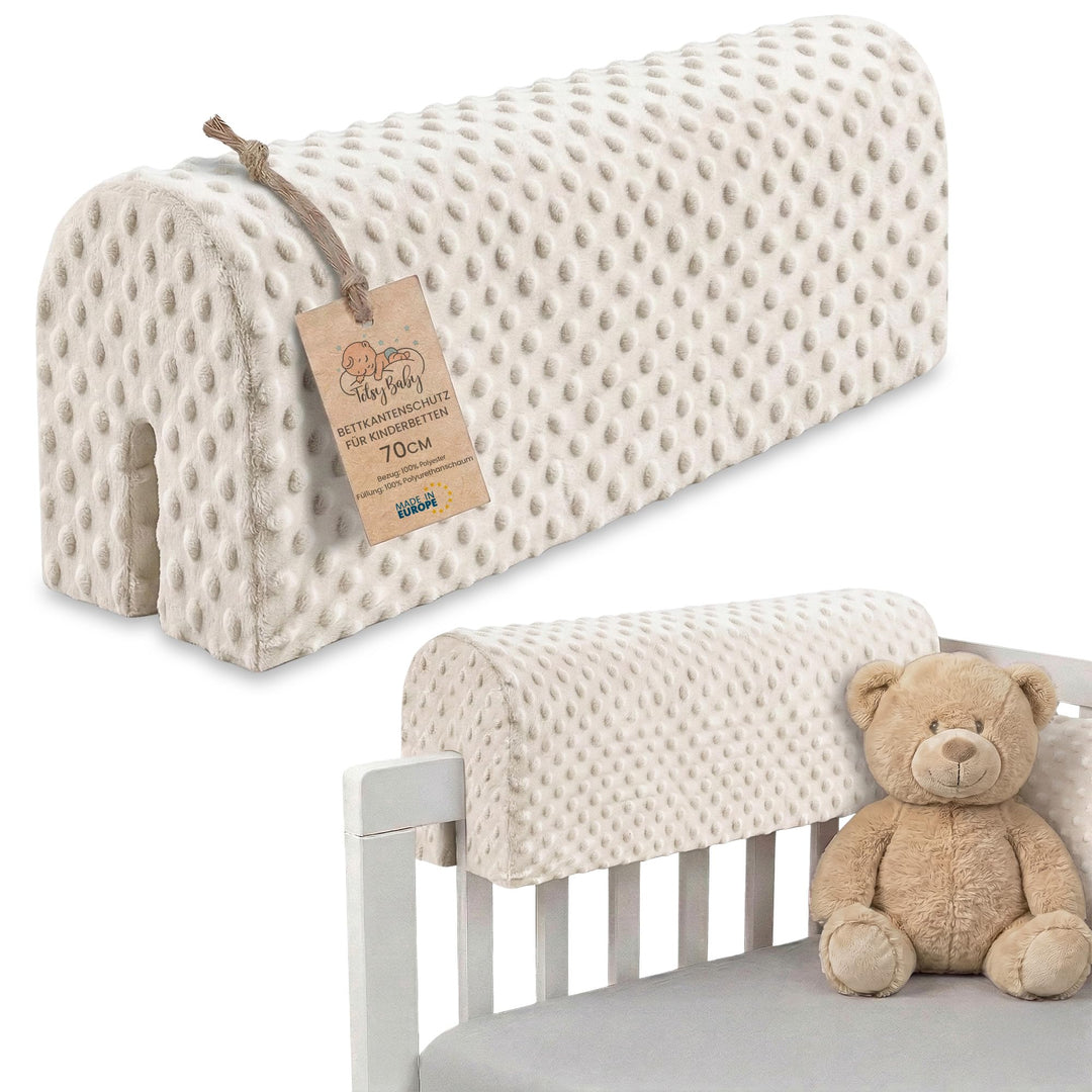 Bettkantenschutz für Kinderbetten 70 cm - Schutz für Bettrahmen Baby Bett rausfallschutz für boxspri