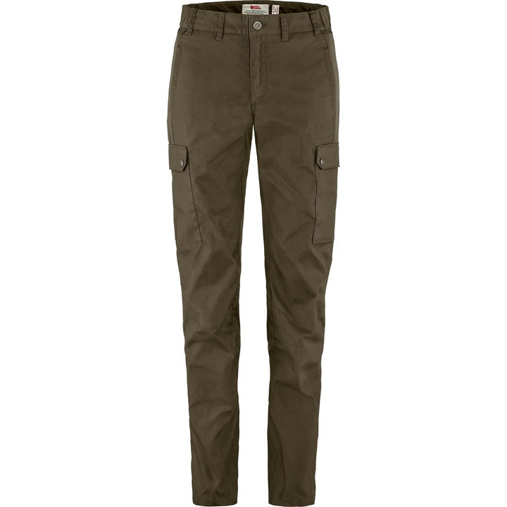 FJALLRAVEN Damen Stina Trousers W Hosen 38 Dunkles Olivgrün, 38 Dunkles Olivgrün