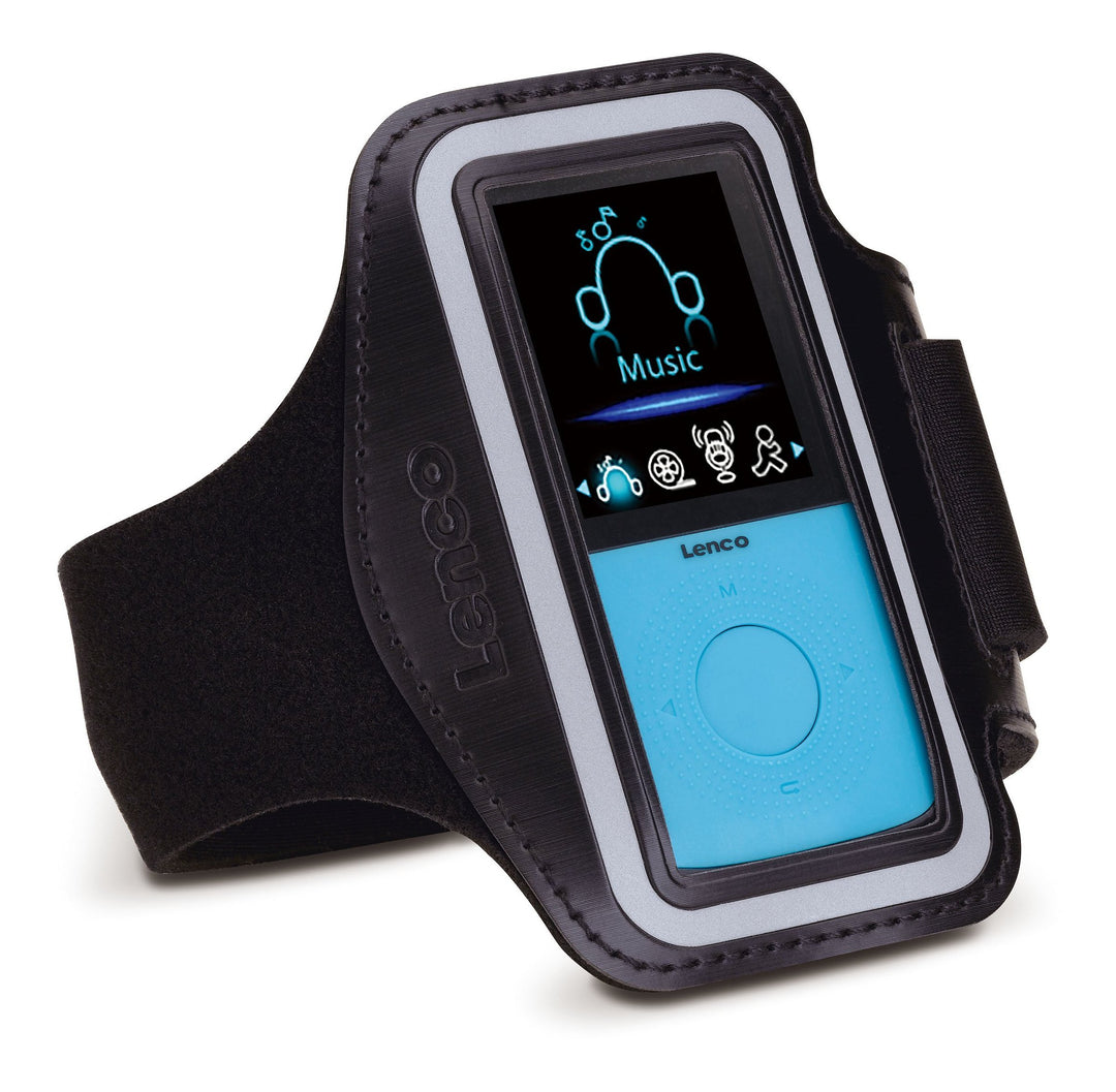 Lenco Mp3-player Podo-153, Schrittzählerfunktion und 4 GB interner Speicher Inklusive Kopfhörer