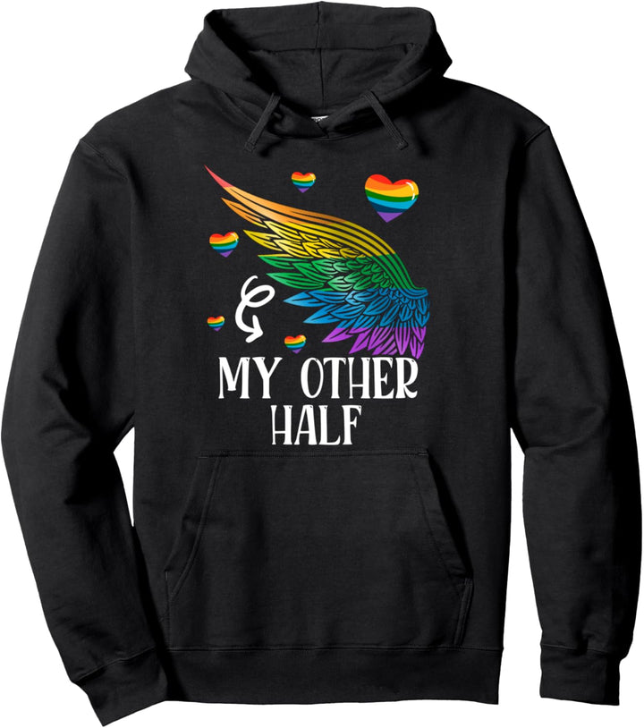 LGBTQ Lesben Schwul Bi Pärchen Parter Pride Regenbogen Pullover Hoodie