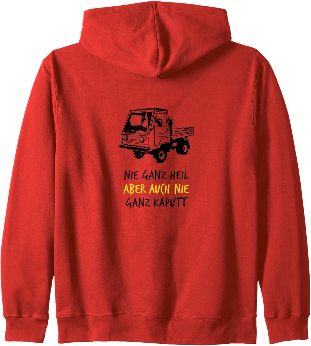 Multicar IFA DDR Ostdeutsch Nutzfahrzeug M22 M25 M26 Kipper Kapuzenjacke