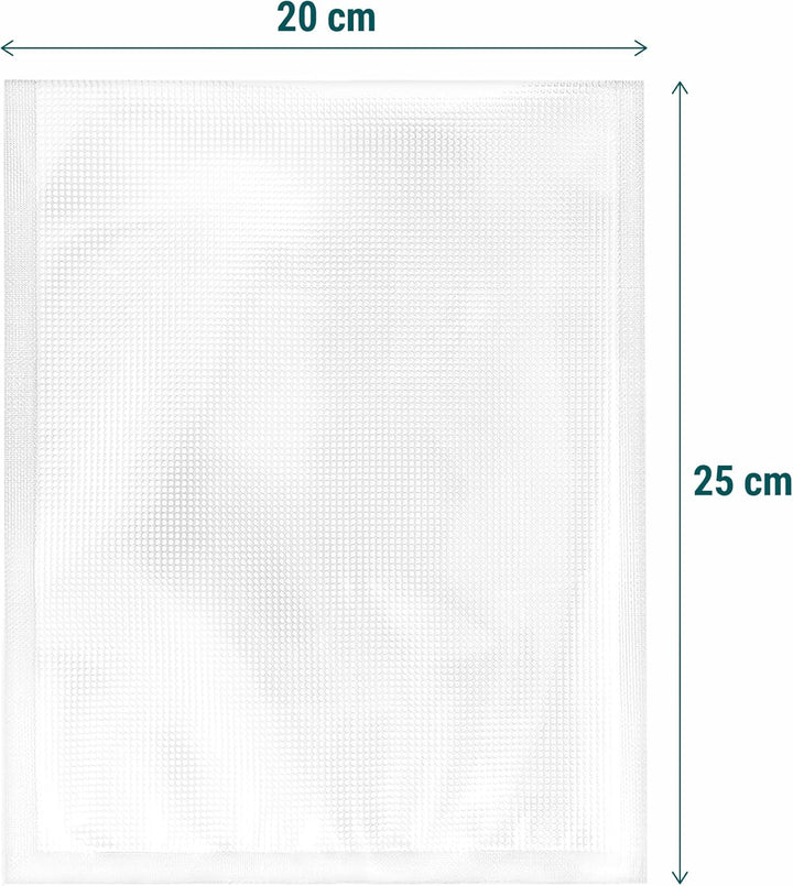 Sillar vakuumbeutel lebensmittel Vakuumierbeutel 200 Beutel 15x25cm für zur Mehrheit Vakuumierer & L