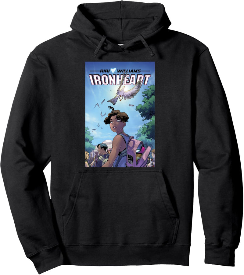 Marvel Ironheart Riri Williams Comic Cover Pullover Hoodie