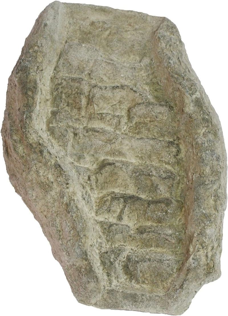 Wasserkaskaden Wasserfallset Fulda Granit Set mit Kaskade Pumpe, Grau/Grün, 130 x 42 x 50 cm, 5-teil
