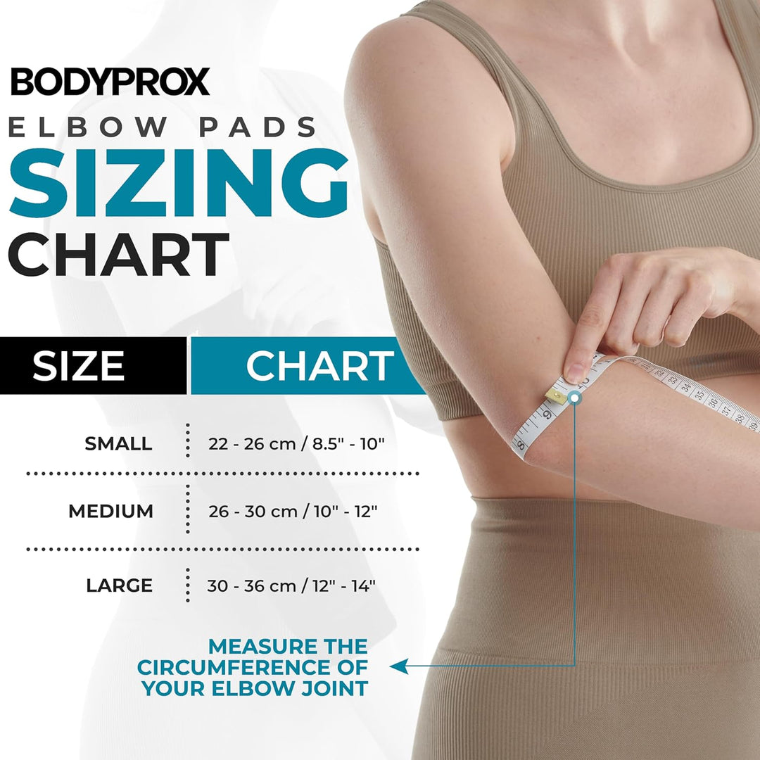 Bodyprox Ellenbogenschützer, 1 Paar M, M