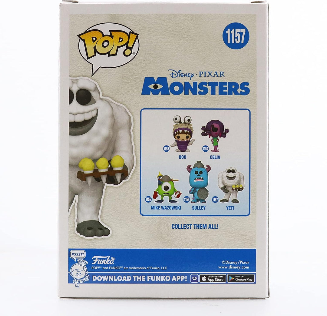 Funko Pop! Disney: Disney Pixar Monsters Inc 20th - Yeti - Duftend - Monster AG, die - Vinyl-Sammelf