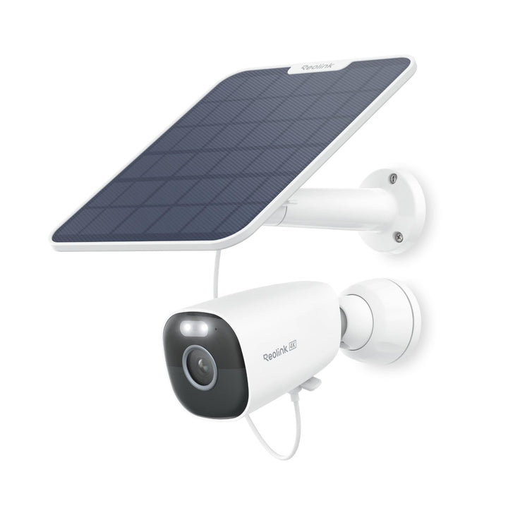 Reolink 4K Solar Überwachungskamera Aussen Akku mit 2,4&5GHz WiFi, WLAN Kamera Outdoor, 8MP Farbnach