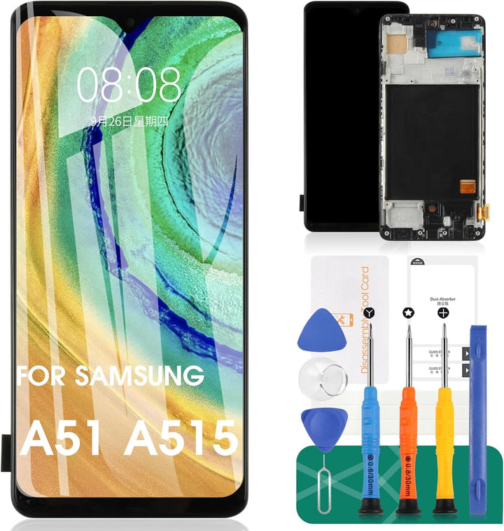 OLED für Samsung Galaxy A51 4G LCD Bildschirm Ersatz für Samsung A51 LCD Display A515 Touch Digitize