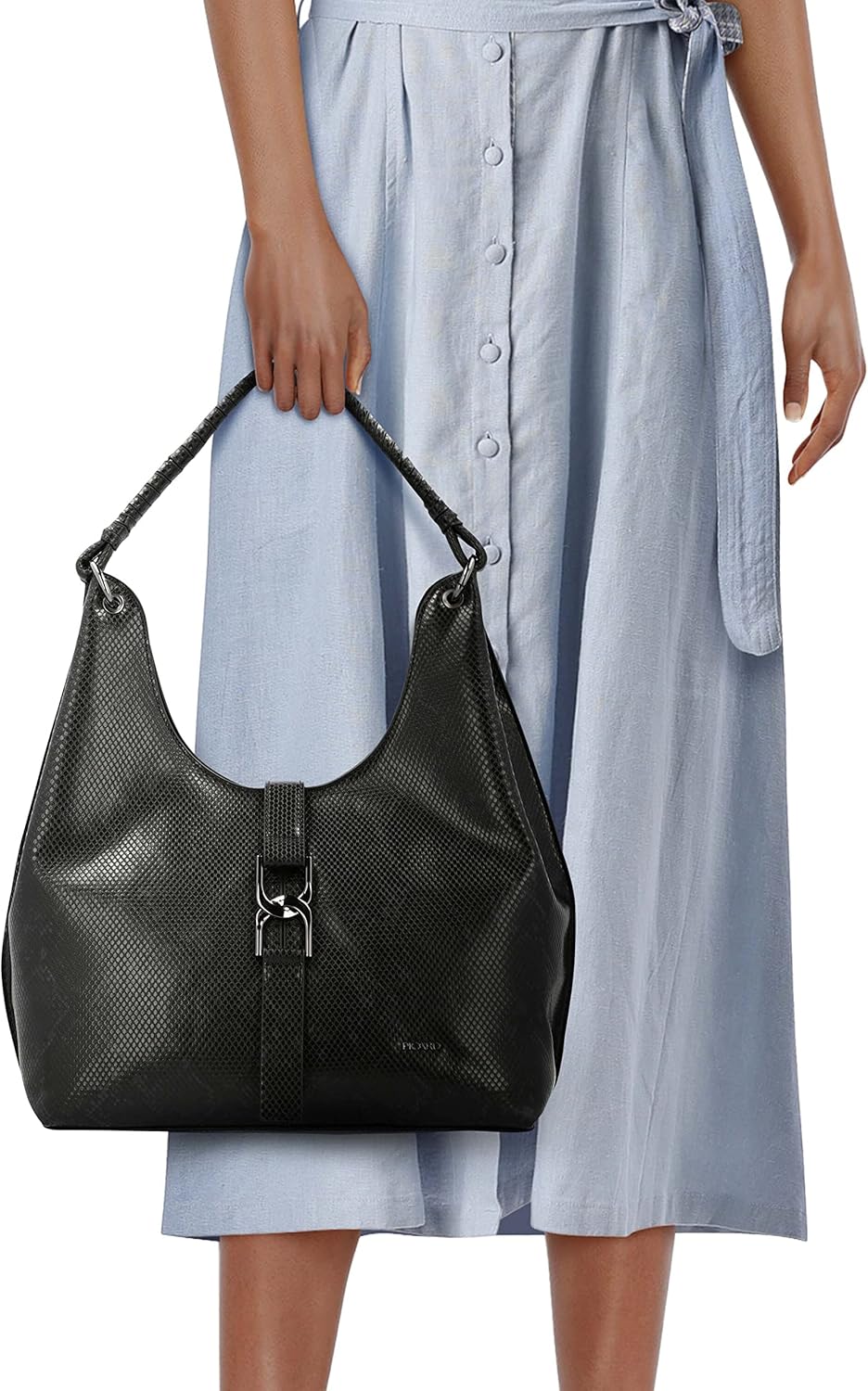 Picard Damen Beutel- Und Schultertasche BOA aus Recyceltes Pu Mittel | mit Reissverschluss | Beutel-
