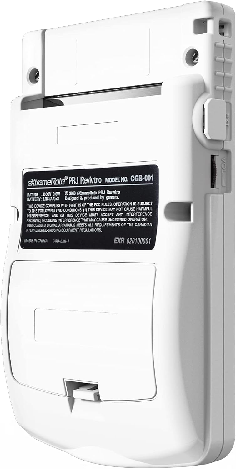 eXtremeRate IPS Ready Upgraded Case&Button für Gameboy Color, DIY-Ersatz Full Hülle Gehäuse Set für