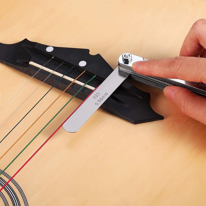 Hsthe Sea 72PCS Gitarre Tool Kit Gitarre Werkzeug Reparatur Wartung Tool Kit Für Elektrische Gitarre