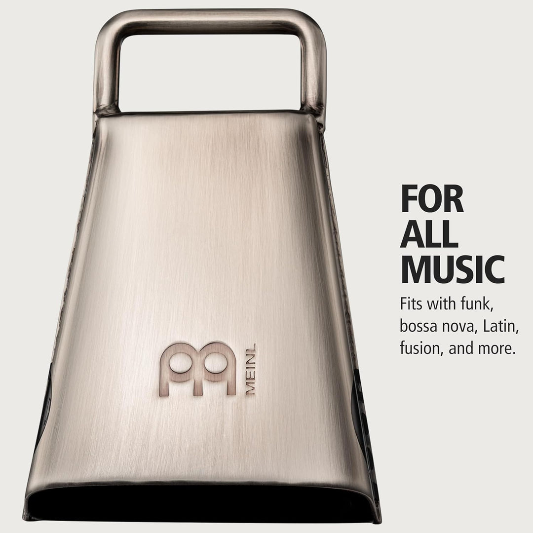 Meinl Percussion Handheld Cowbell Instrument - Sehr kleines Aufschlagidiophon - Länge 4,5 Zoll - Mit