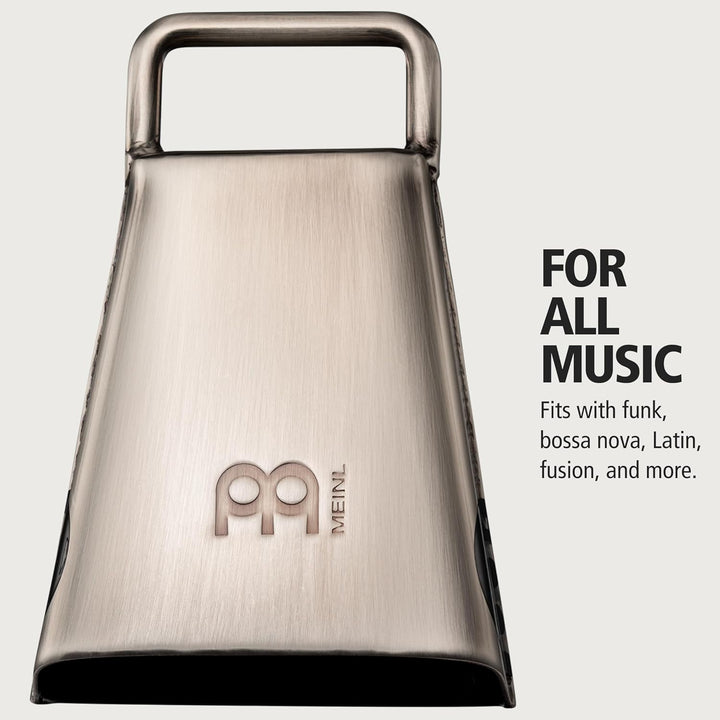 Meinl Percussion Handheld Cowbell Instrument - Sehr kleines Aufschlagidiophon - Länge 4,5 Zoll - Mit