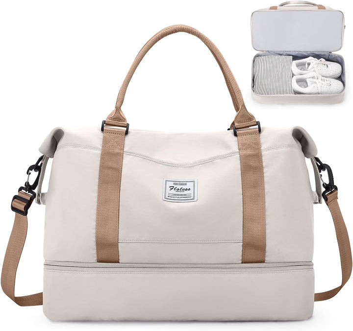 Gross Reisetasche Damen Handgepäck Tasche Sporttasche Weekender Bag Schwimmtasche Wasserdicht Travel